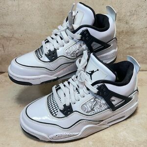 Jordan 4 Retro SE DIY GS Youth 5.5Y Womens 7 DC4101-100 Shoes Sneakers Nike Air